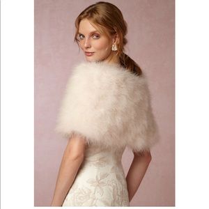 BHLDN Antoinette wrap - rose